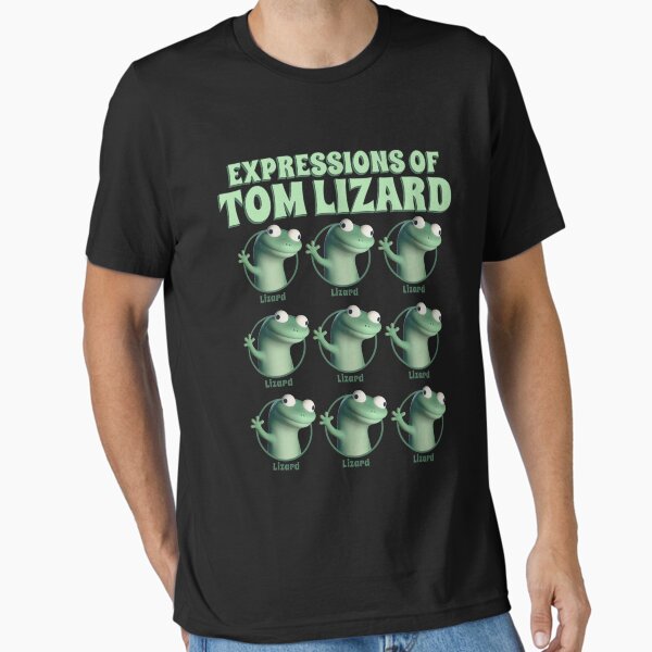Expressions of Tom Lizard - Adult & Kids T-Shirts, Sweatshirts & Hoodies apparel design preview 1