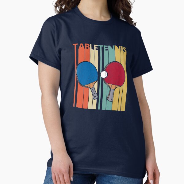 Vintage Table Tennis - Adult & Kids T-Shirts, Sweatshirts & Hoodies apparel design preview 1
