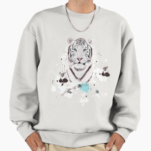White big Cat - Adult & Kids T-Shirts, Sweatshirts & Hoodies apparel design preview 1
