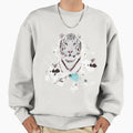 White big Cat - Adult & Kids T-Shirts, Sweatshirts & Hoodies apparel design preview 1