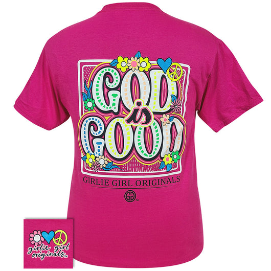 Girlie Girl Originals God Is Good - Adult & Kids T-Shirts, Sweatshirts & Hoodies apparel design preview 1
