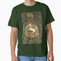 UNICORN IN CAPTIVITY AND GOTHIC FANTASY FLOWERS, - Adult & Kids T-Shirts, Sweatshirts & Hoodies apparel design preview 1