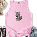 Kitten Espresso Martini Tank Top - Adult & Kids T-Shirts, Sweatshirts & Hoodies apparel design preview 1