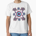 Aboriginal Dots Art With Tribal Turtle - Adult & Kids T-Shirts, Sweatshirts & Hoodies apparel design preview 1