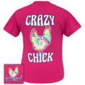 Girlie Girl Originals Preppy Crazy Chick Tie Dye - Adult & Kids T-Shirts, Sweatshirts & Hoodies apparel design preview 1