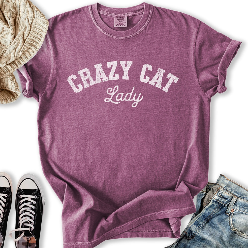 Crazy Cat Lady - Adult & Kids T-Shirts, Sweatshirts & Hoodies apparel design preview 1
