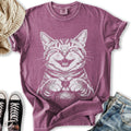 Cat Love Heart - Adult & Kids T-Shirts, Sweatshirts & Hoodies apparel design preview 1