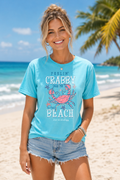 Southernology Feelin Crabby Beach Comfort Colors - Adult & Kids T-Shirts, Sweatshirts & Hoodies apparel design preview 1