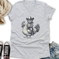 Cat Chicken V-Neck - Adult & Kids T-Shirts, Sweatshirts & Hoodies apparel design preview 1