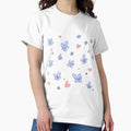Heartstopper flowers and hearts mix (blue) - Adult & Kids T-Shirts, Sweatshirts & Hoodies apparel design preview 1