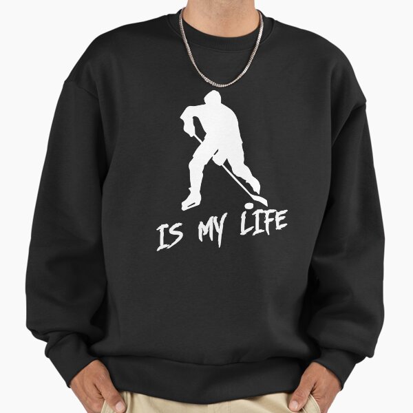 Hockey is my life - Adult & Kids T-Shirts, Sweatshirts & Hoodies apparel design preview 1