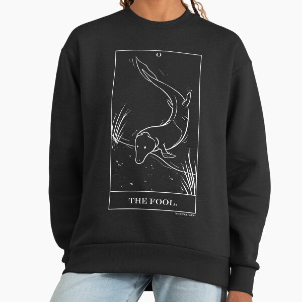 The Fool dinosaur Tiktaalik tarot - Adult & Kids T-Shirts, Sweatshirts & Hoodies apparel design preview 1