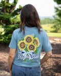 Southernology Bright Side Bouquet Comfort Colors - Adult & Kids T-Shirts, Sweatshirts & Hoodies apparel design preview 1