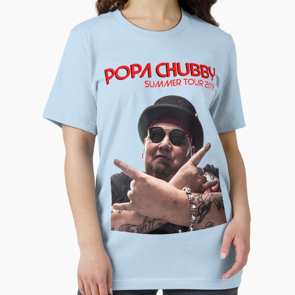 POPA-CHUBBY-SUMMER-TOUR-2019 - Adult & Kids T-Shirts, Sweatshirts & Hoodies apparel design preview 1