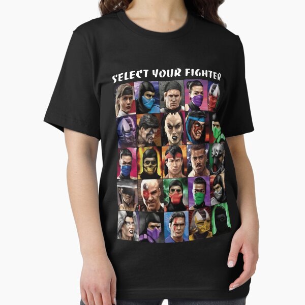 Mortal Kombat Select Your Fighter - Adult & Kids T-Shirts, Sweatshirts & Hoodies apparel design preview 1