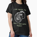 I can freeze time photographer occupation) - Adult & Kids T-Shirts, Sweatshirts & Hoodies apparel design preview 1