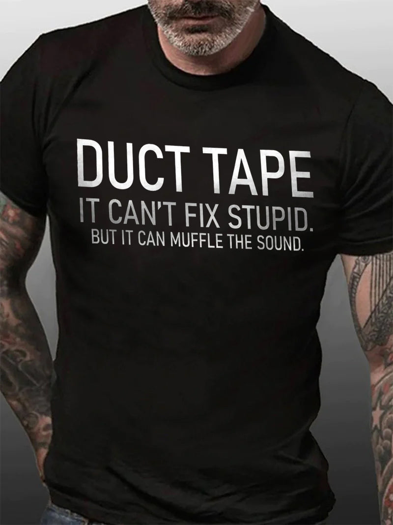 DUCT TAPE Print Men Slogan - Adult & Kids T-Shirts, Sweatshirts & Hoodies apparel design preview 2