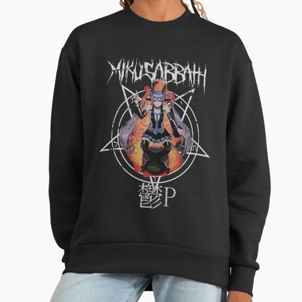 MIKUSABBATH (Worn ver.) - Adult & Kids T-Shirts, Sweatshirts & Hoodies apparel design preview 1