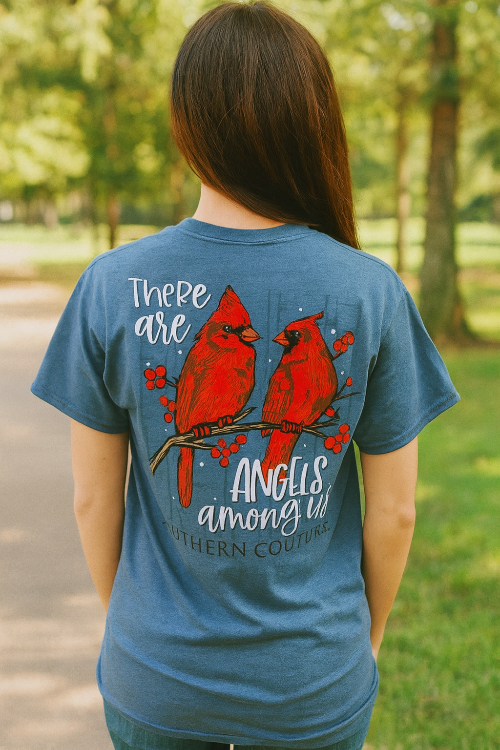 Southern Couture Classic Angels Among Us - Adult & Kids T-Shirts, Sweatshirts & Hoodies apparel design preview 1