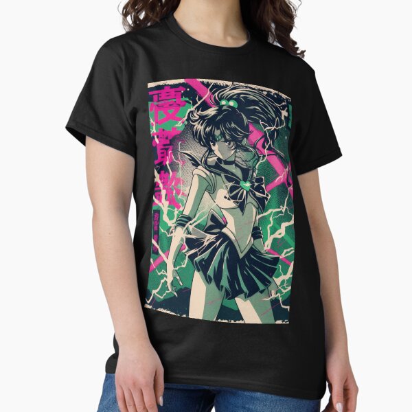 Sailor Jupiter Electric Green - Adult & Kids T-Shirts, Sweatshirts & Hoodies apparel design preview 1