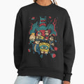 SpongeBob SquarePants Retro Superhero Group - Adult & Kids T-Shirts, Sweatshirts & Hoodies apparel design preview 1