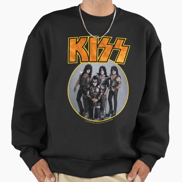 KISS Vintage Band Design - Adult & Kids T-Shirts, Sweatshirts & Hoodies apparel design preview 1