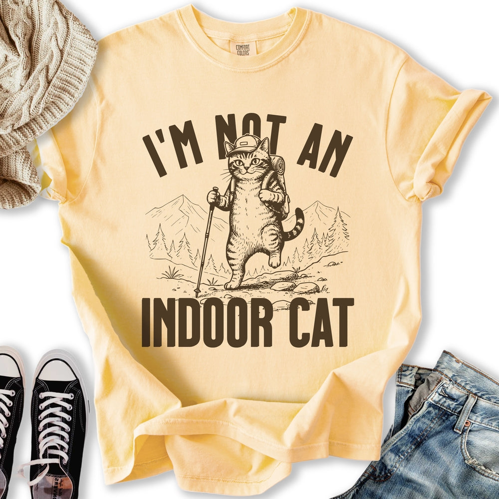 Outdoor Cat - Adult & Kids T-Shirts, Sweatshirts & Hoodies apparel design preview 2