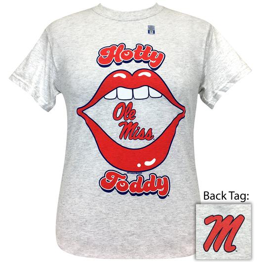 Girlie Girl Originals Preppy Ole Miss Lips Hotty - Adult & Kids T-Shirts, Sweatshirts & Hoodies apparel design preview 1