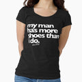 Kick Fetish (Women's Version) Fitted Scoop - Adult & Kids T-Shirts, Sweatshirts & Hoodies apparel design preview 1