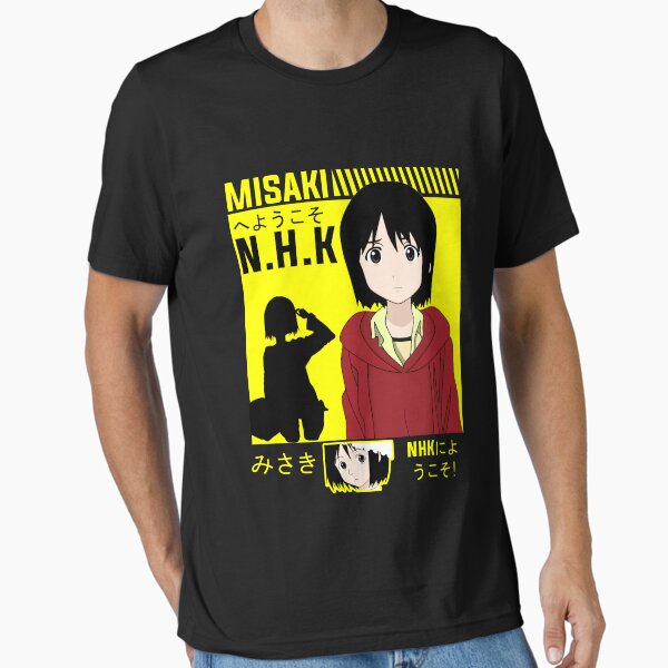 Welcome to the NHK Misaki Nakahara - Adult & Kids T-Shirts, Sweatshirts & Hoodies apparel design preview 1