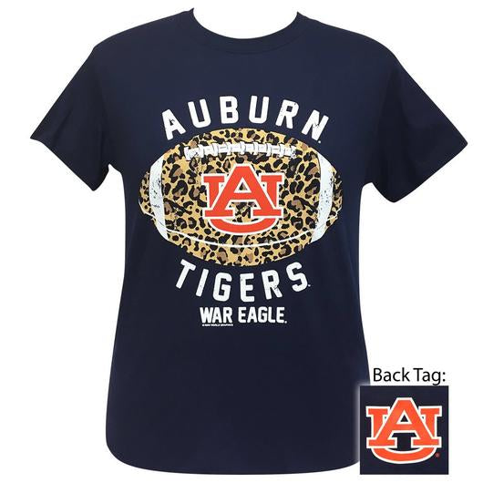 Alabama Auburn Leopard Football - Adult & Kids T-Shirts, Sweatshirts & Hoodies apparel design preview 1