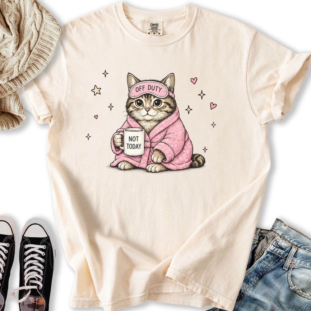 Not Today Cat - Adult & Kids T-Shirts, Sweatshirts & Hoodies apparel design preview 2