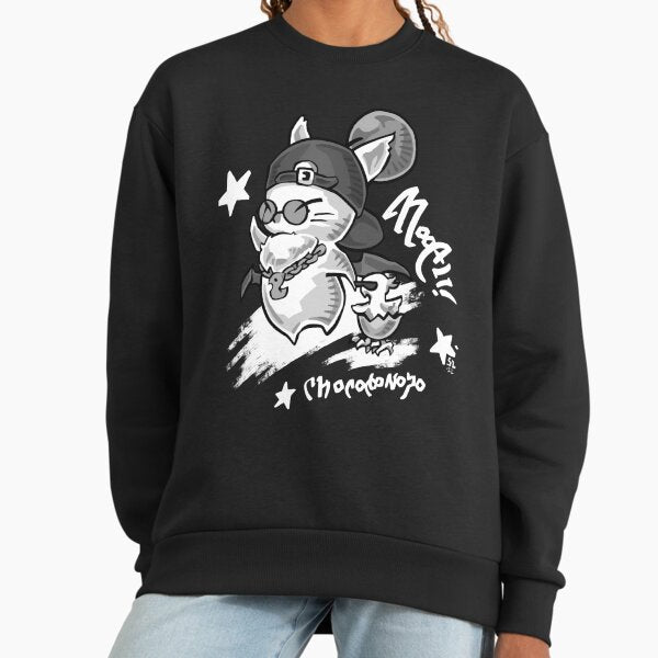 Street Attire Moogle Chocobo Chick based on the in - Adult & Kids T-Shirts, Sweatshirts & Hoodies apparel design preview 1