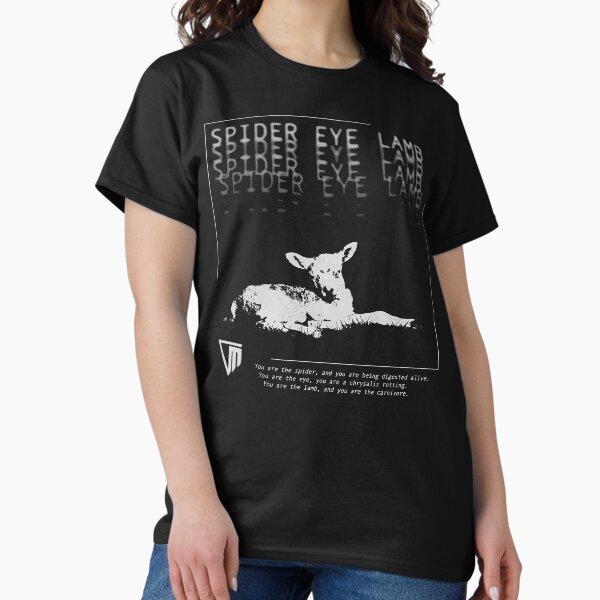 Spider Eye Lamb Horror Game Outlast Trials Dark Quote - Adult & Kids T-Shirts, Sweatshirts & Hoodies apparel design preview 1