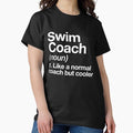 Swim Coach Funny Definition Trainer Gift Design - Adult & Kids T-Shirts, Sweatshirts & Hoodies apparel design preview 1