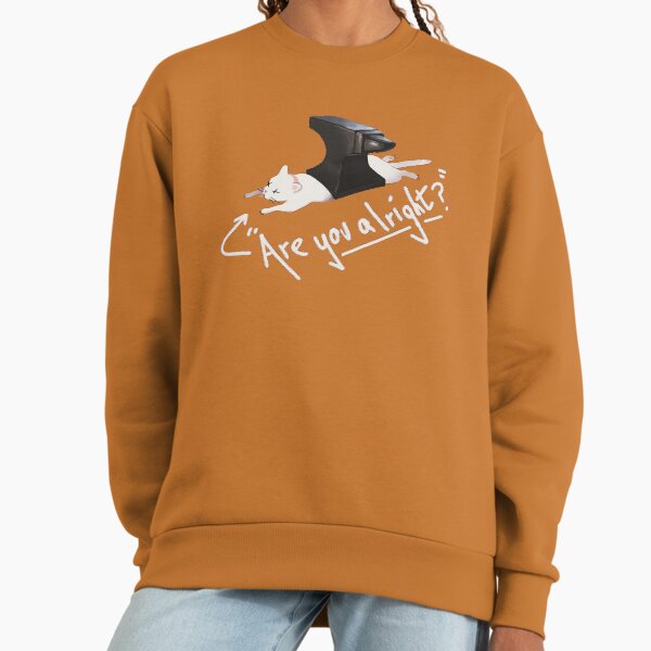 "Are You Alright?" Lovejoy Cat - Adult & Kids T-Shirts, Sweatshirts & Hoodies apparel design preview 1