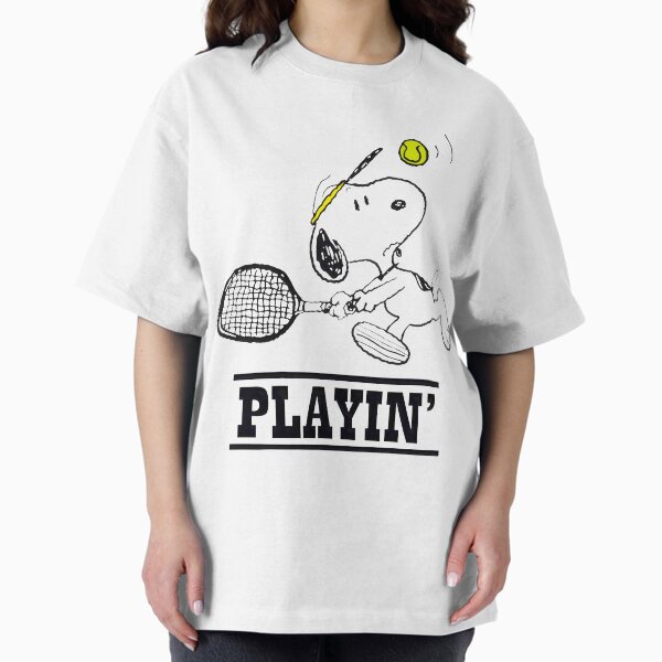 Snoopy Playing Tennis - Adult & Kids T-Shirts, Sweatshirts & Hoodies apparel design preview 1