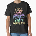 Monkey Underpants Rainbow Fan Quote Black - Adult & Kids T-Shirts, Sweatshirts & Hoodies apparel design preview 1