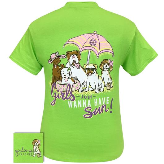 Girlie Girl Originals Preppy Girls Want Sun Dog - Adult & Kids T-Shirts, Sweatshirts & Hoodies apparel design preview 1