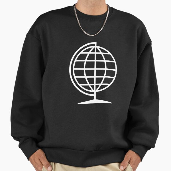 White Globe Travel World - Adult & Kids T-Shirts, Sweatshirts & Hoodies apparel design preview 1