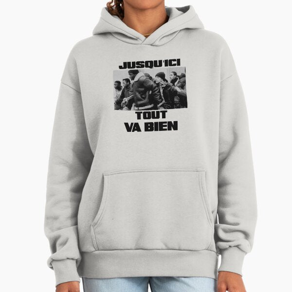 Men Women Jusqu'Ici Tout Va Bien La Haine Funny Fan - Adult & Kids T-Shirts, Sweatshirts & Hoodies apparel design preview 1
