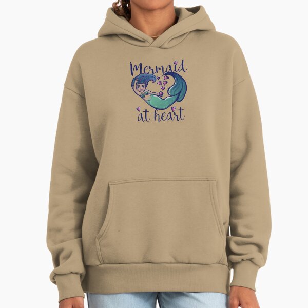 Mermaid at Heart - Adult & Kids T-Shirts, Sweatshirts & Hoodies apparel design preview 1