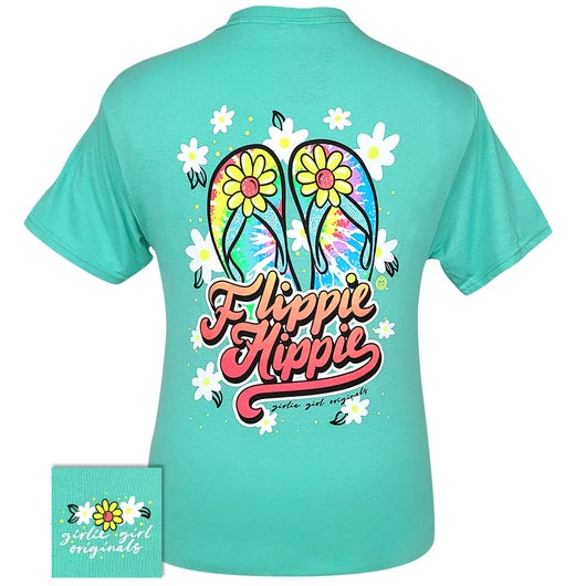 Girlie Girl Originals Flippie Hippie - Adult & Kids T-Shirts, Sweatshirts & Hoodies apparel design preview 1
