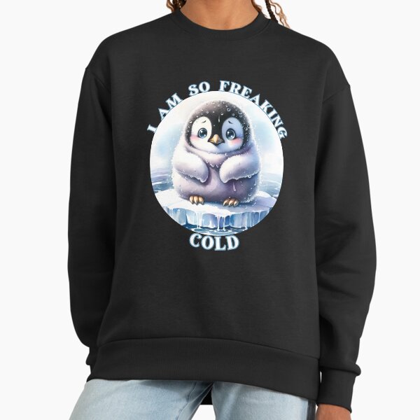 I Am So Freaking Cold Penguin - Adult & Kids T-Shirts, Sweatshirts & Hoodies apparel design preview 1