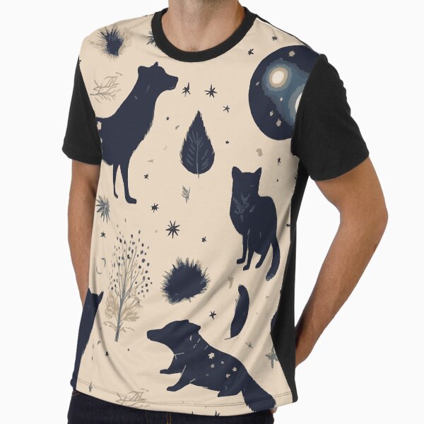 Celestial Animals Graphic - Adult & Kids T-Shirts, Sweatshirts & Hoodies apparel design preview 1