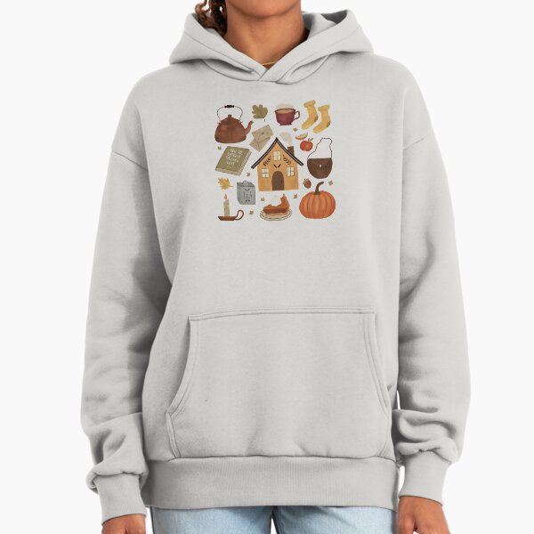 Autumn Cottage Days - Adult & Kids T-Shirts, Sweatshirts & Hoodies apparel design preview 1