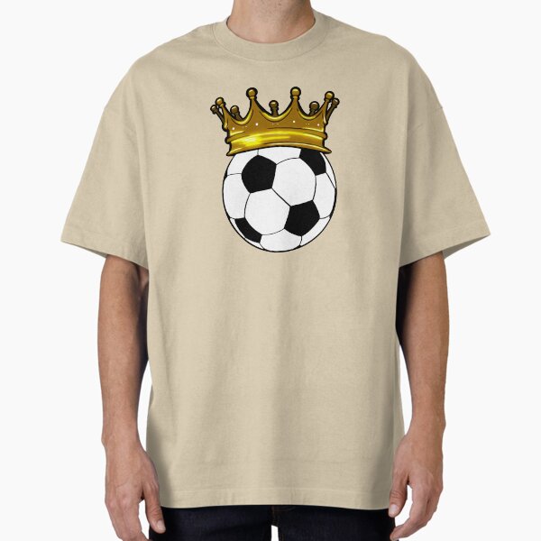 Soccer Ball with Crown - Adult & Kids T-Shirts, Sweatshirts & Hoodies apparel design preview 1