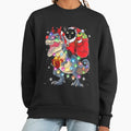 Cat Riding A Dinosaur T Rex Christmas Gifts - Adult & Kids T-Shirts, Sweatshirts & Hoodies apparel design preview 1