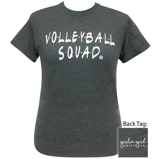 Girlie Girl Originals Preppy Volleyball Squad - Adult & Kids T-Shirts, Sweatshirts & Hoodies apparel design preview 1