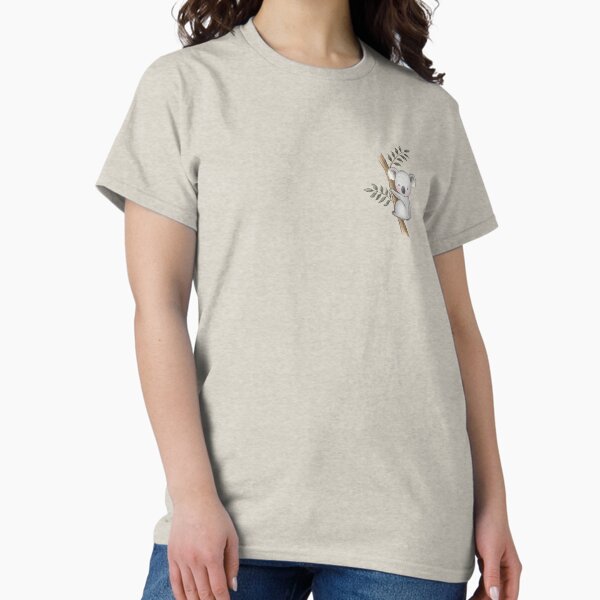 Aussie Animals: Koala in a Tree - Adult & Kids T-Shirts, Sweatshirts & Hoodies apparel design preview 1